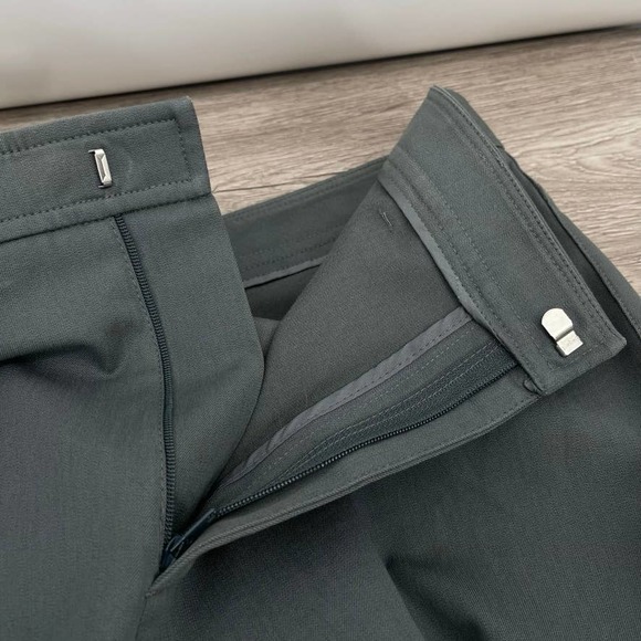 Banana Republic Cotton Stretch Straight Leg Chino Pants in Gray - Womens Size 2 - Picture 4 of 10